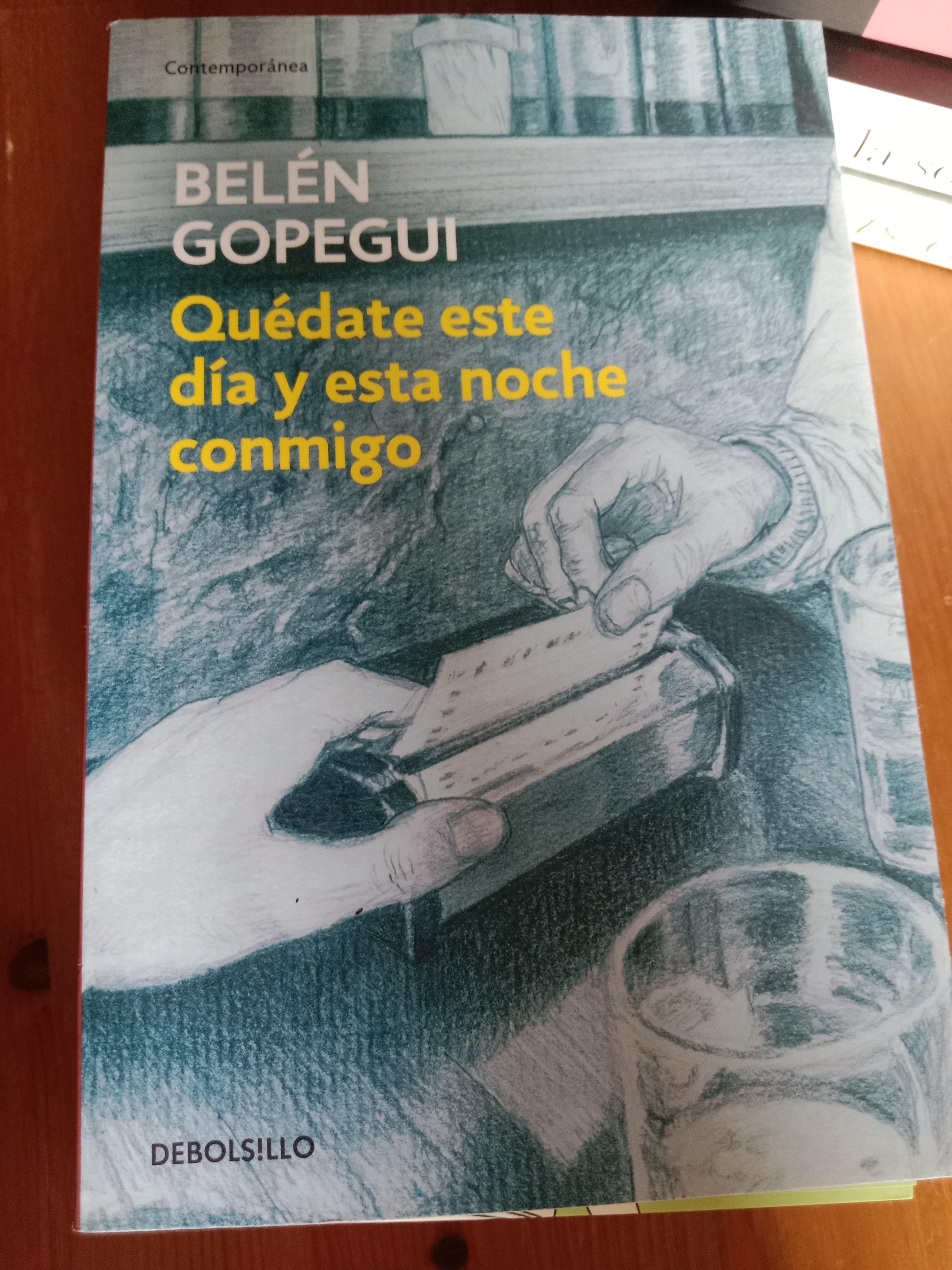 Libro Quédate este día y esta noche conmigo