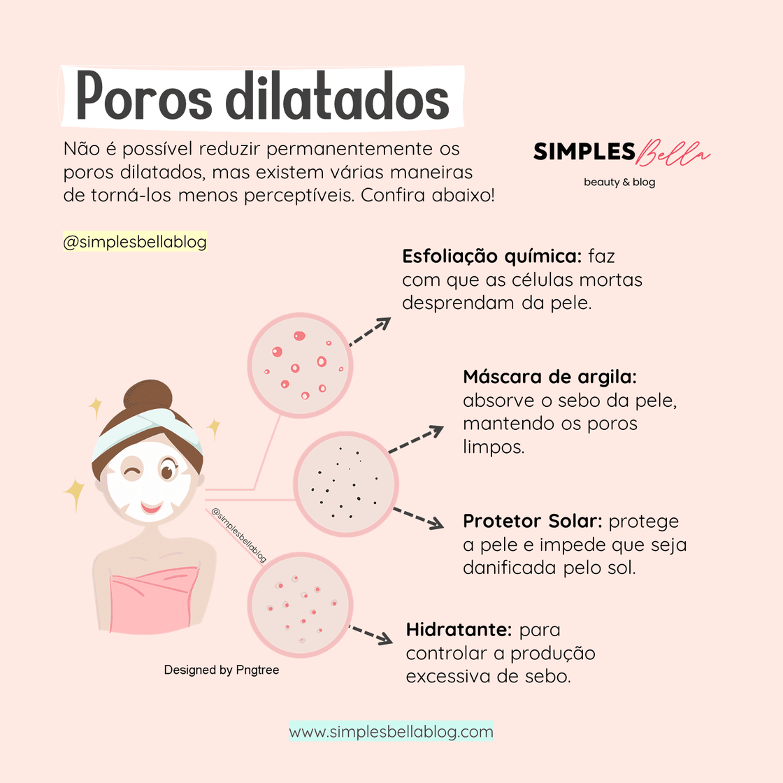 Moda 5 dicas para amenizar poros dilatados.