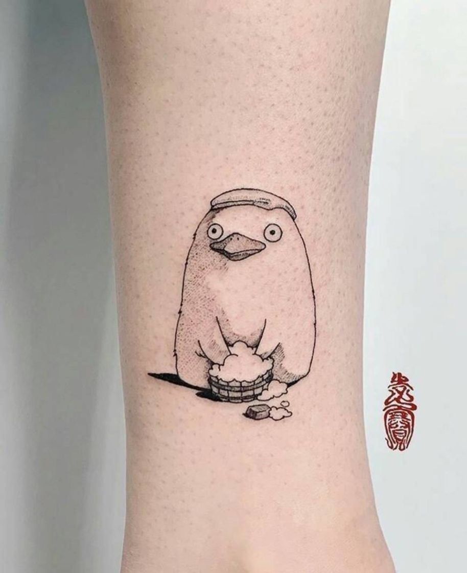 Moda Tatuagem Studio Ghibli 