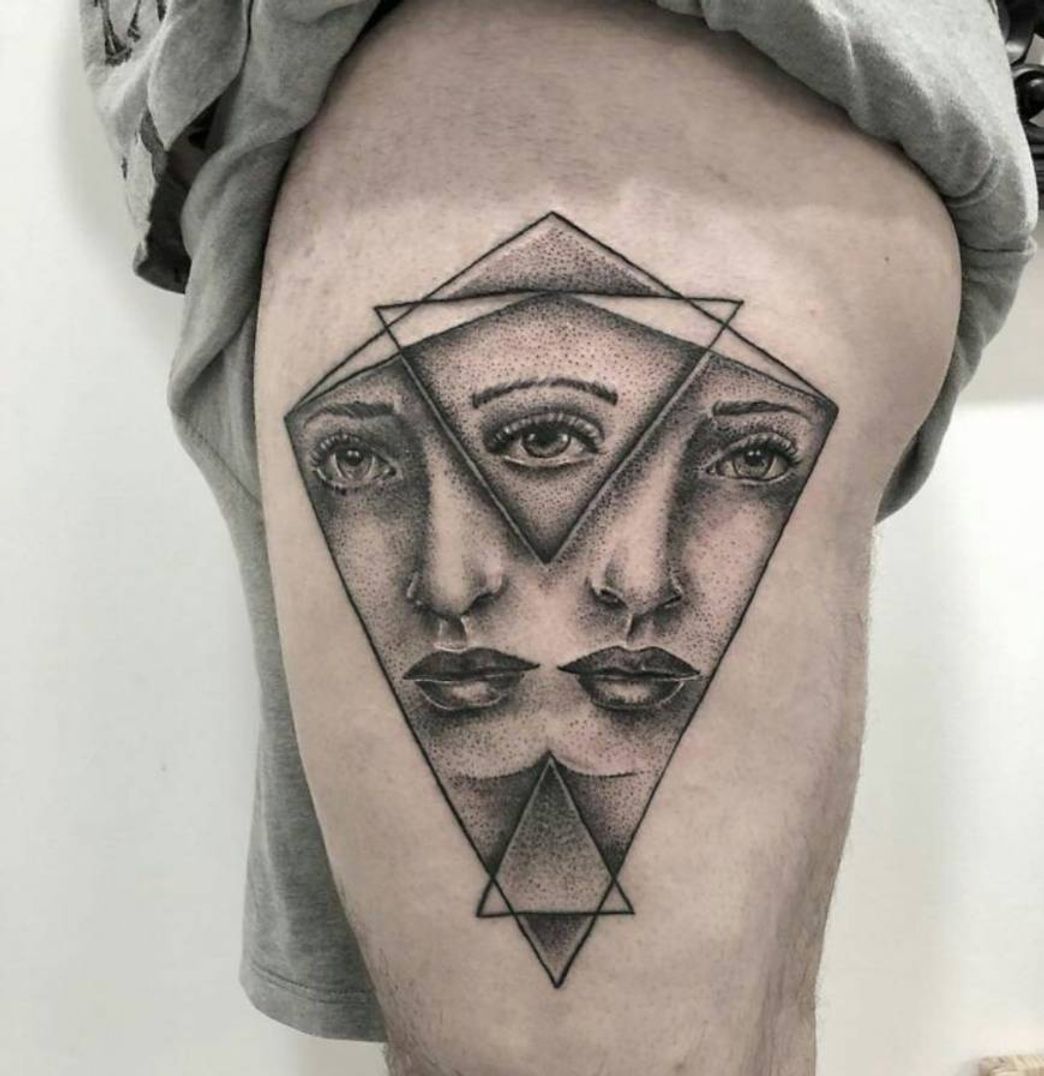 Moda Tatuagem realista 