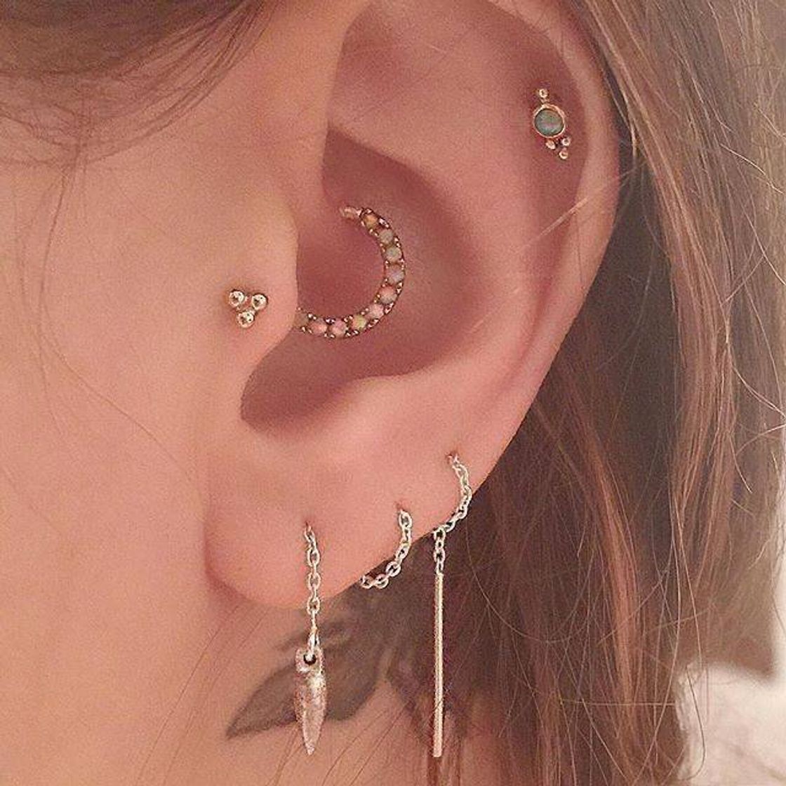 Moda Piercing orelha 