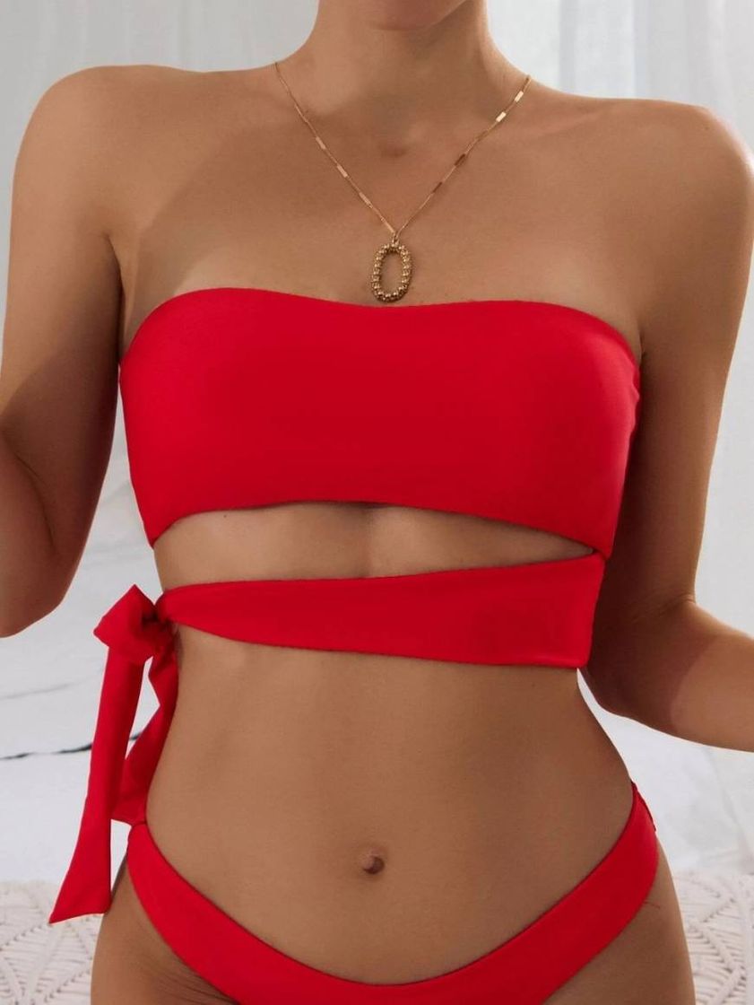 Moda Biquíni vermelho