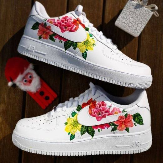 Nike force 'flowers'💗