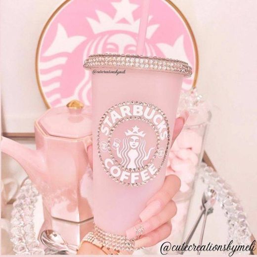 Pink Starbucks coffee✨