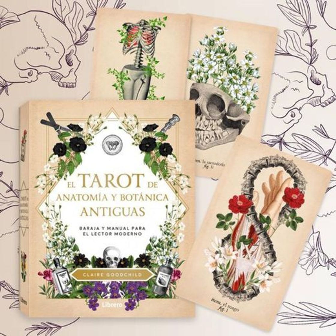 Libro Tarot de Anatomía y Botánica Antiguas