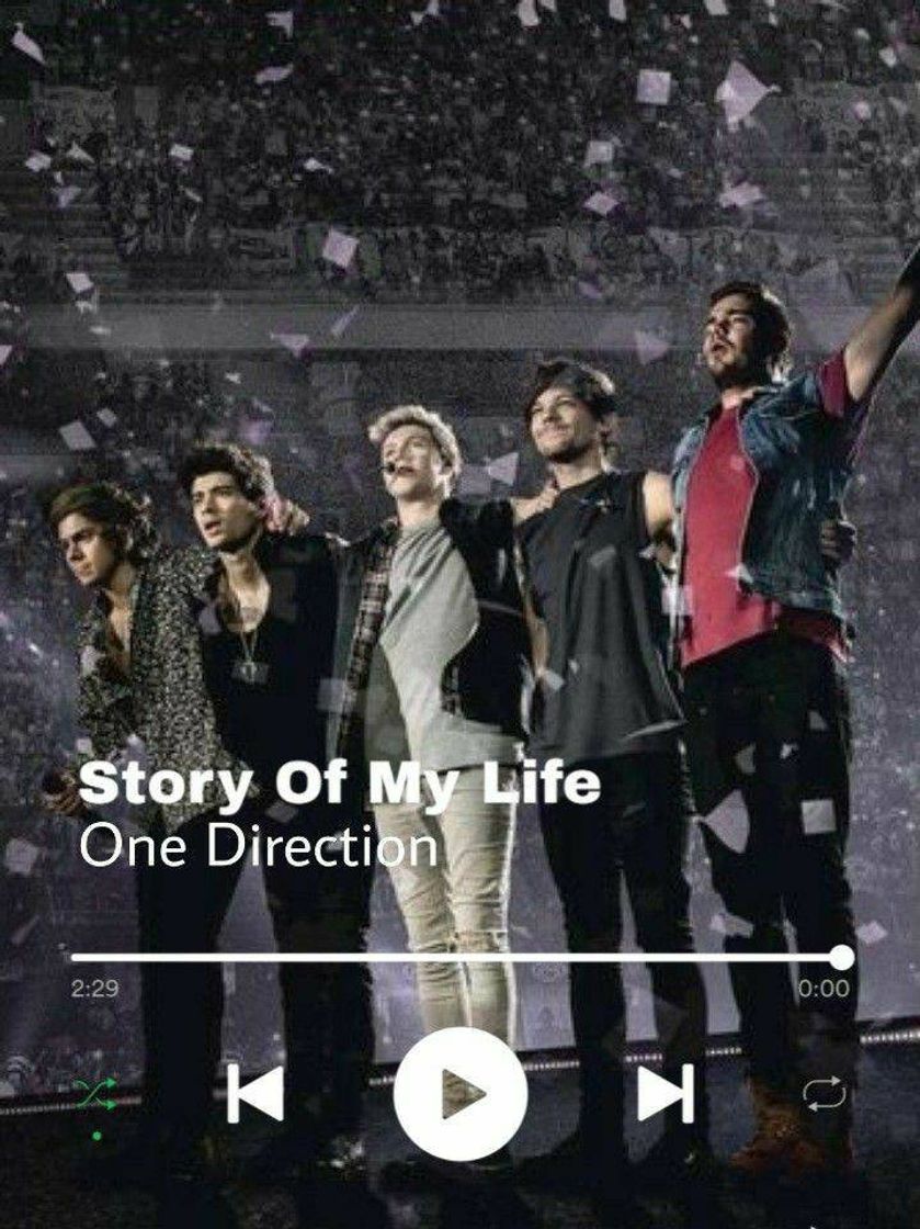 Fashion Story of my life- one direction