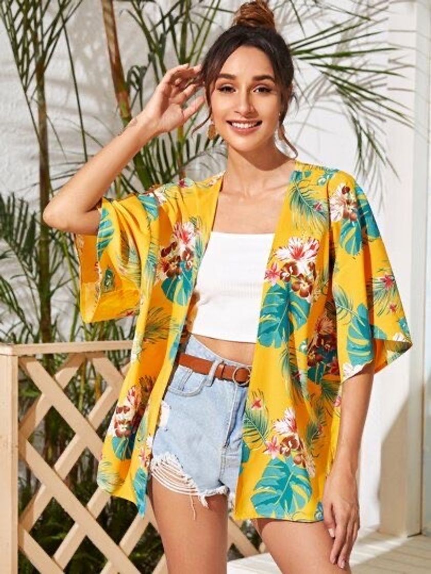 Moda Kimono + shorts 