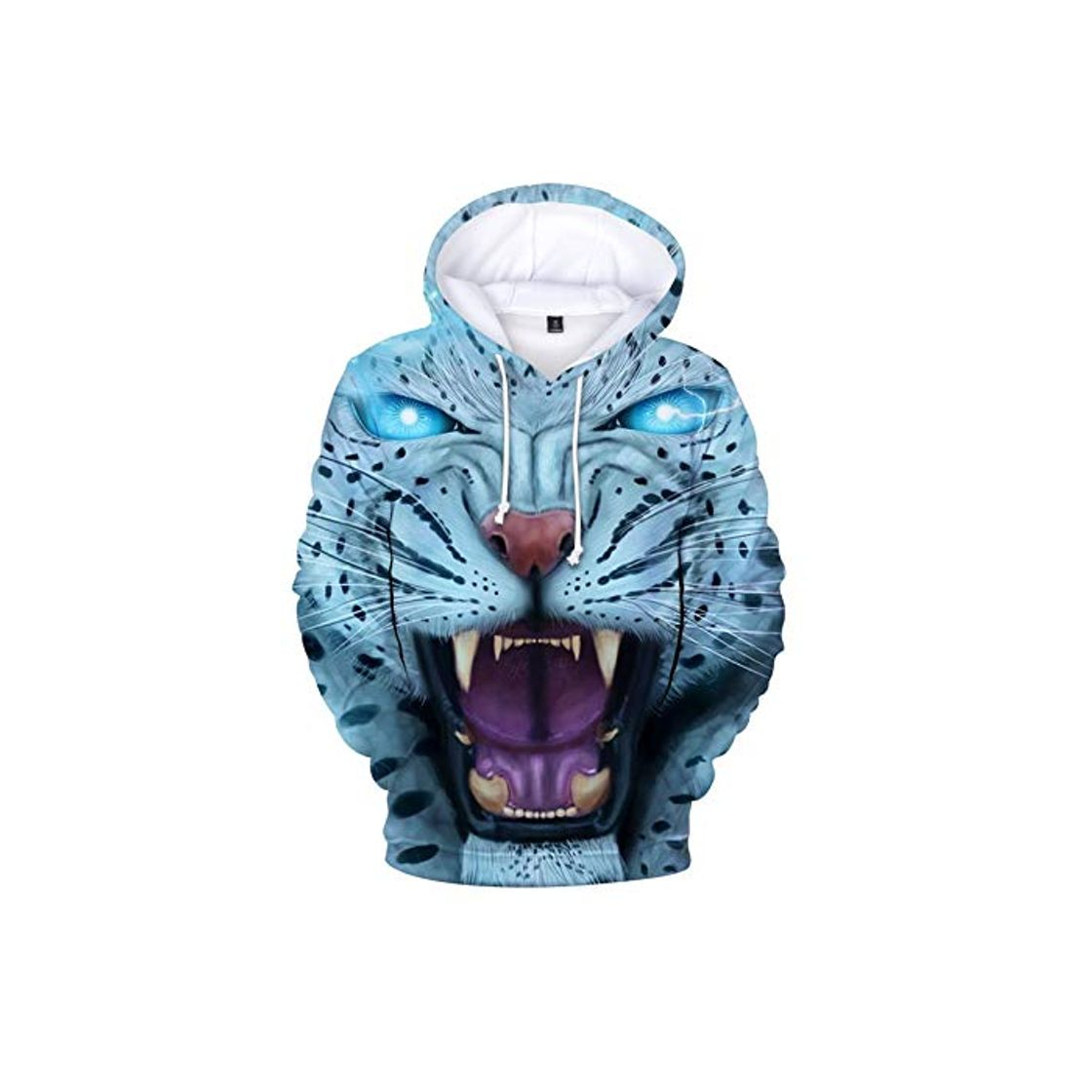 Fashion Sudaderas Hombres Pullover De Gran Tamaño Hodies Streetwear Moletom Masculino Colorido Cheetah 3D Sudaderas Con Capucha Sudaderas Sudaderas