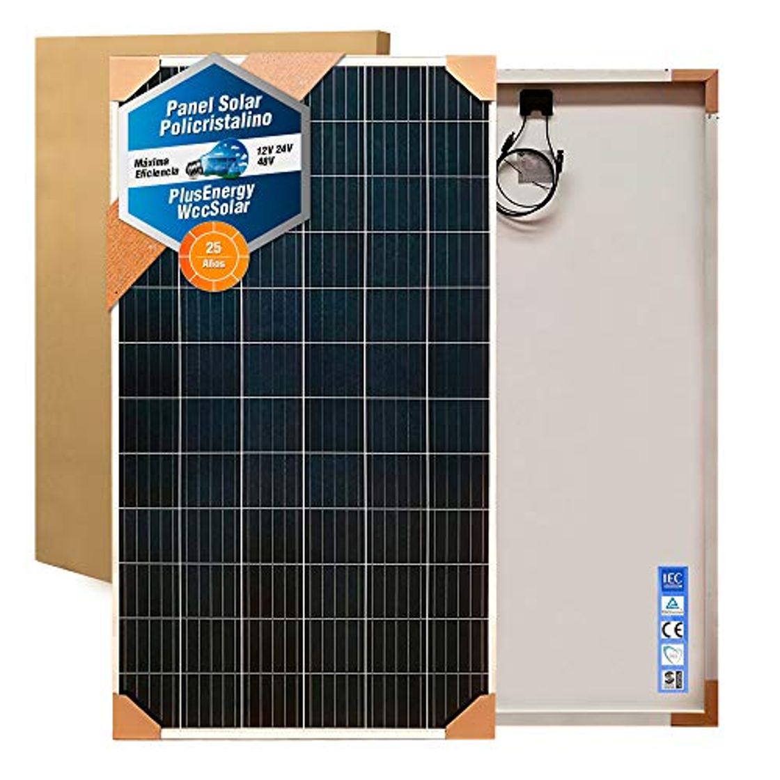 Producto Panel Solar 330w Placa Solar Fotovoltaico Polycrystalline para 24v 48v