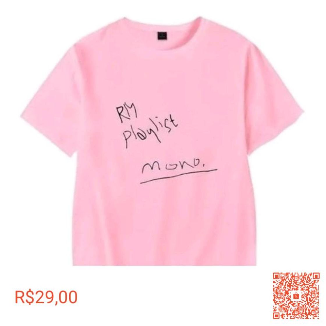 Fashion ☆ Camiseta Namjoon ☆