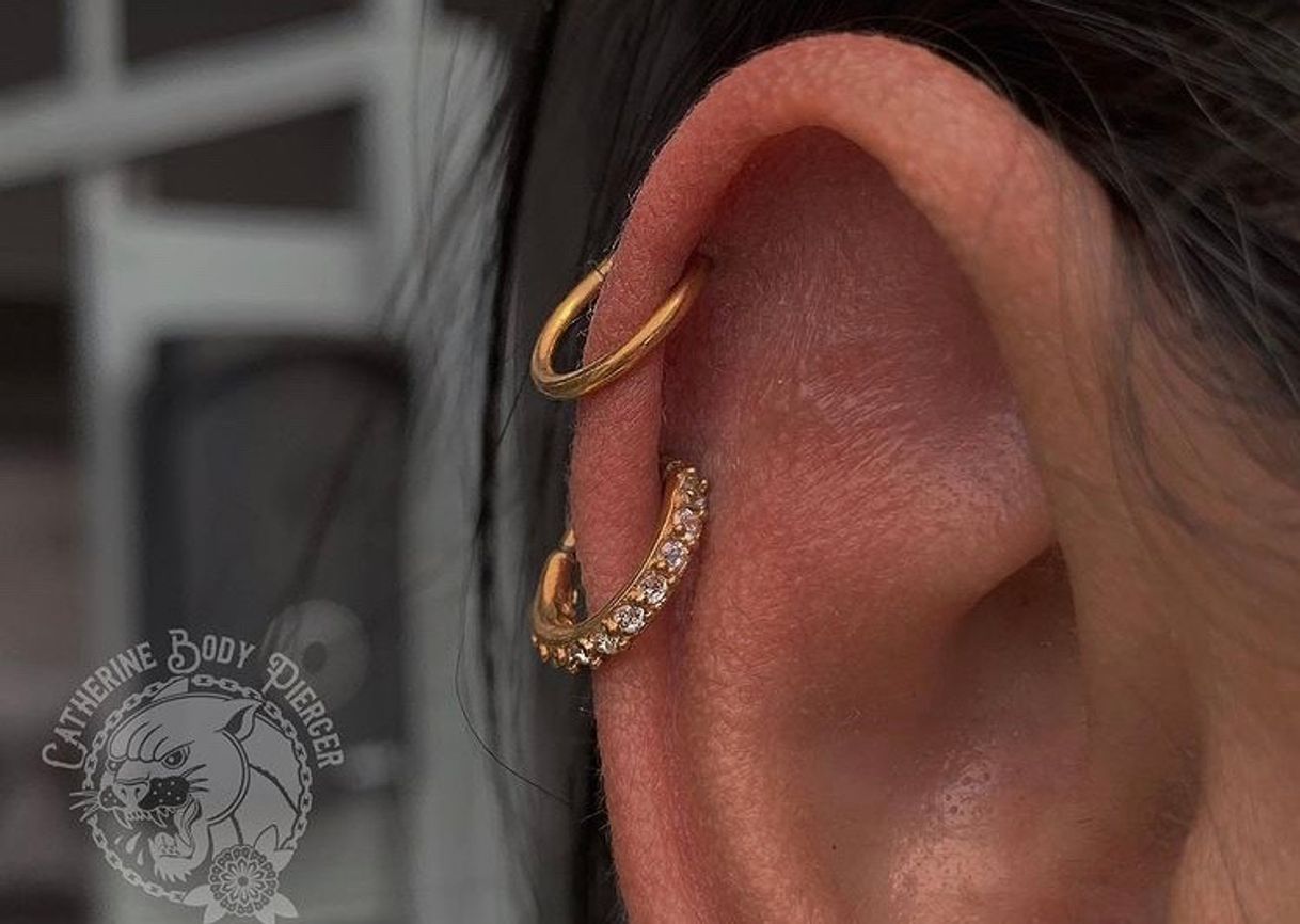 Fashion piercing cartilagem 