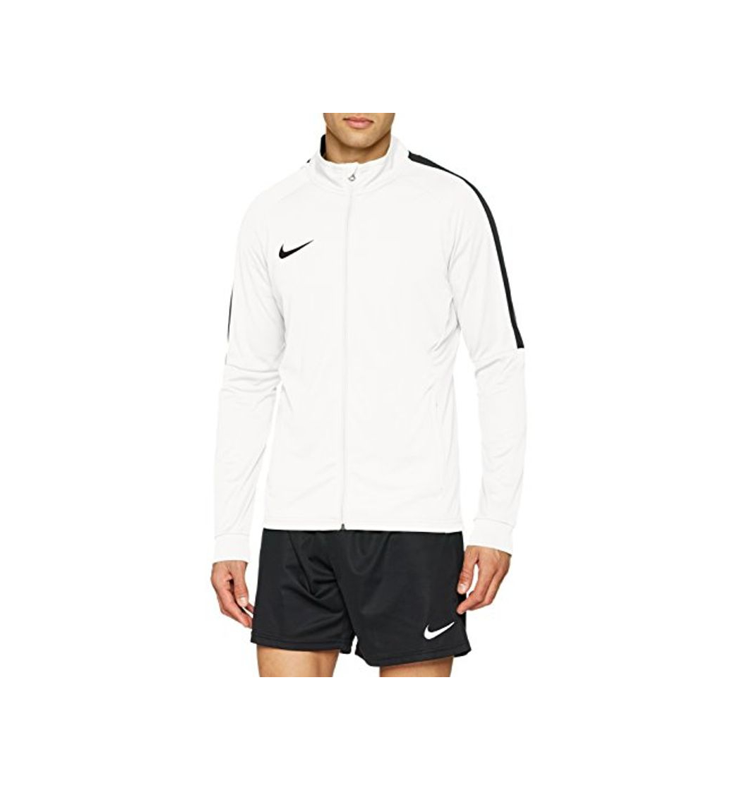 Moda Nike Men's Dry Academy 18 - Chaqueta de futbol para hombre, Blanco