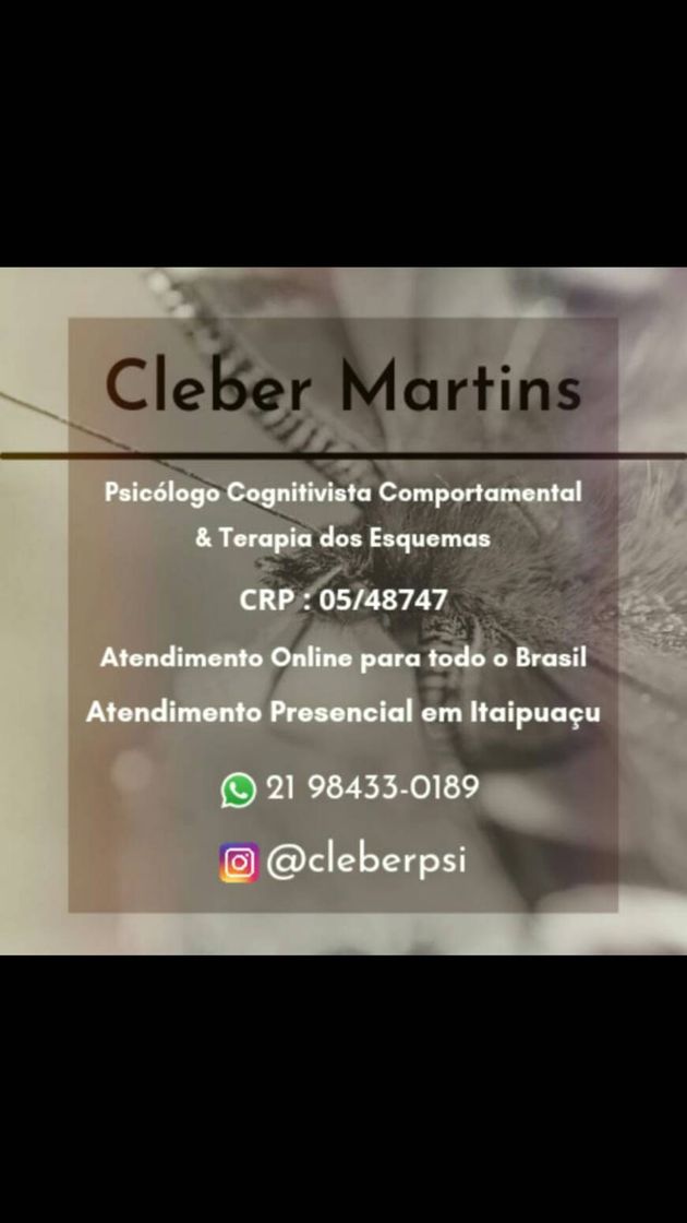 Fashion Cleber Psicólogo