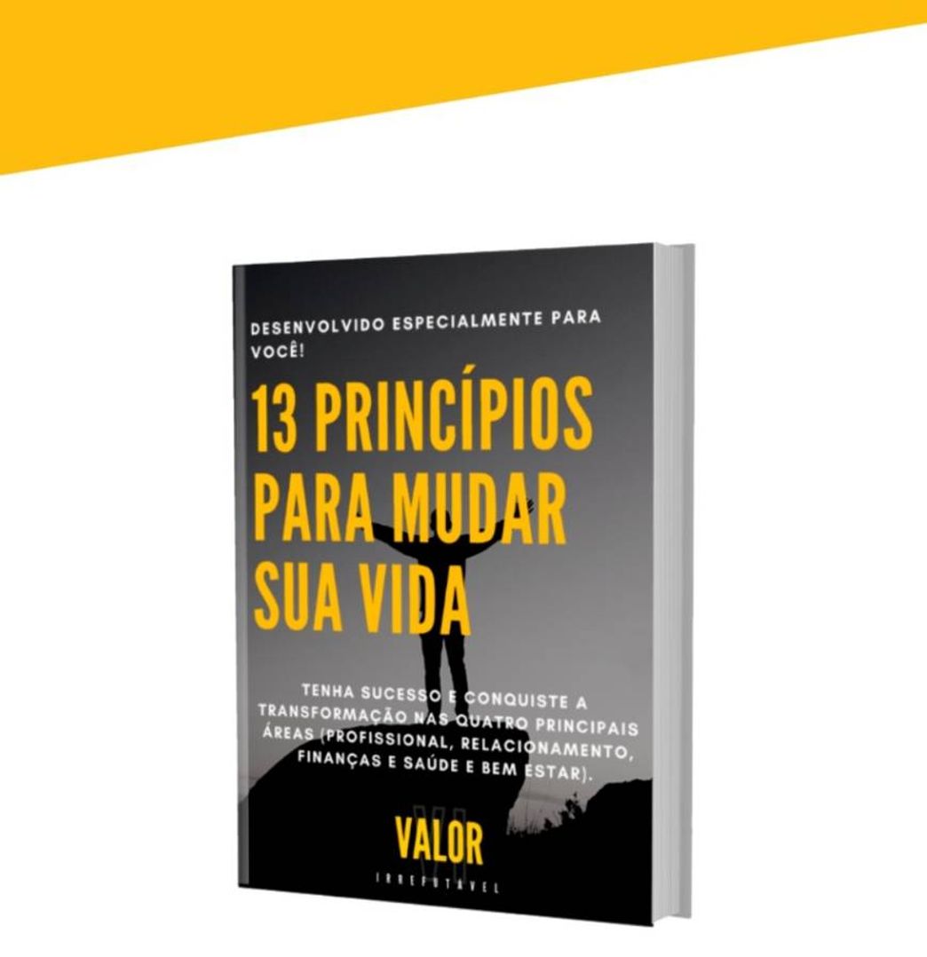 Moda Livro: 13 princípios para mudar a sua vida!!!💁🏻‍♀️✌🏻