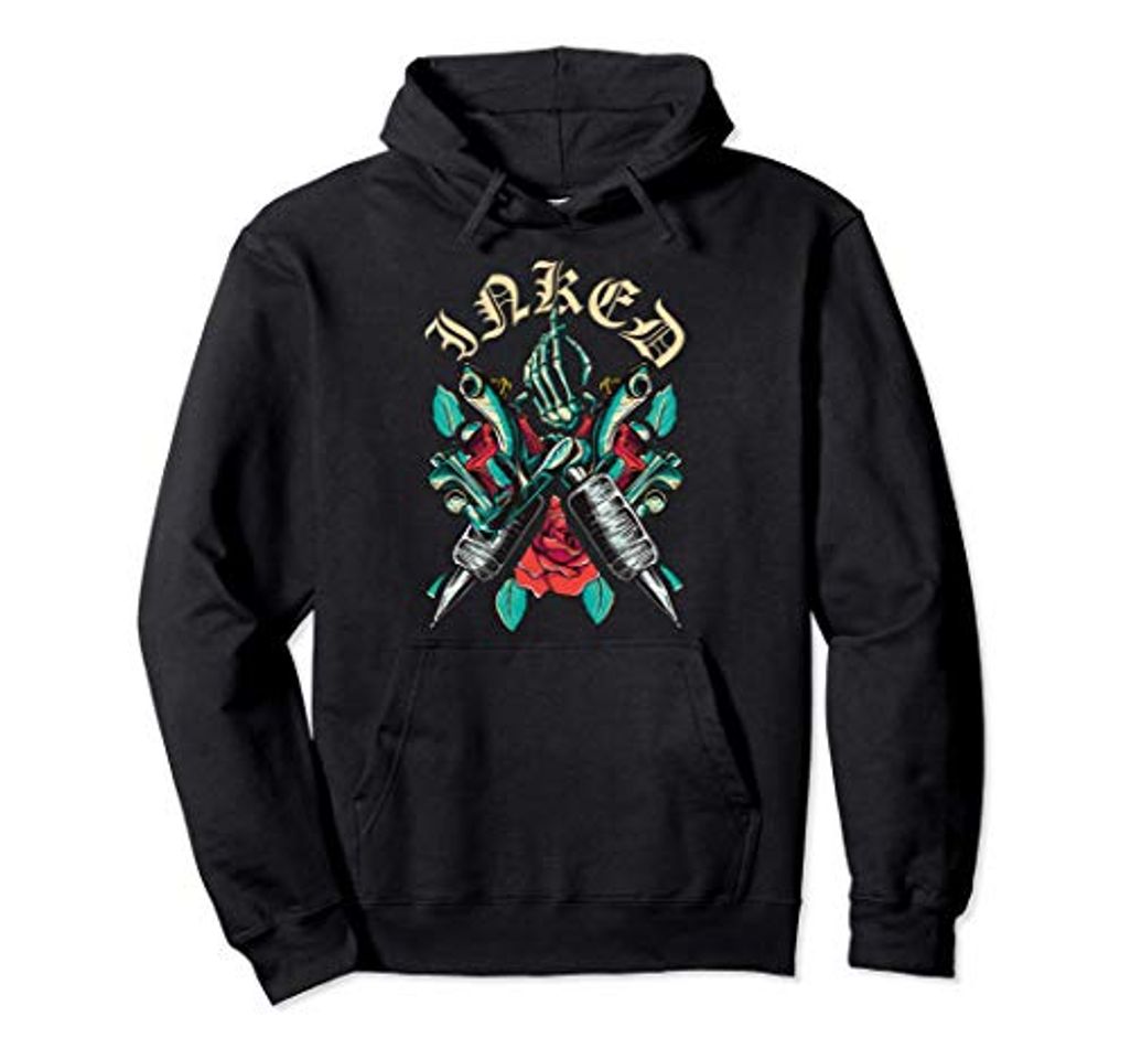 Social Inked Aesthetic Tattooed Tattoo Lovers & Artists Sudadera con Capucha