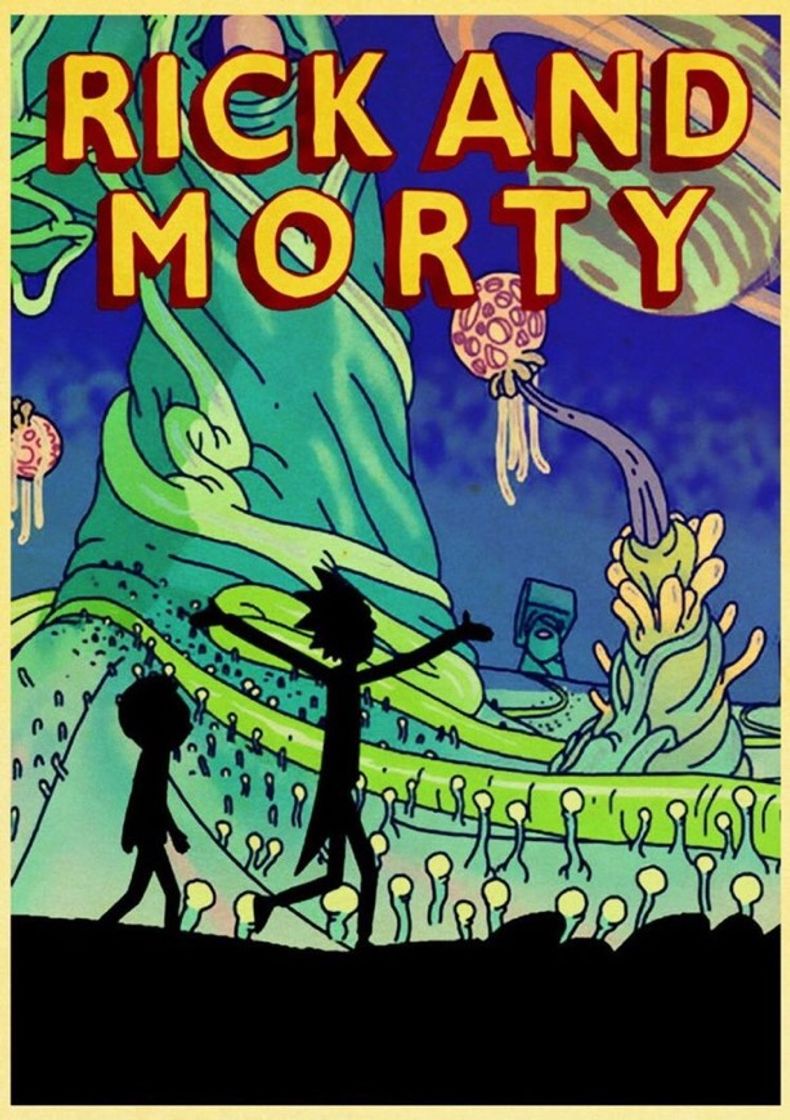 Moda Rick and morty poster