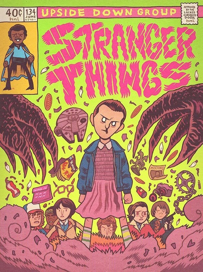 Fashion Stranger things poster indie