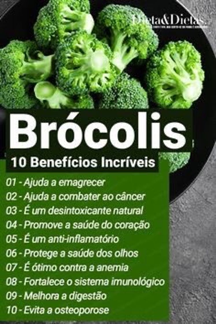 Moda Benefícios do Brócolis 🥦 