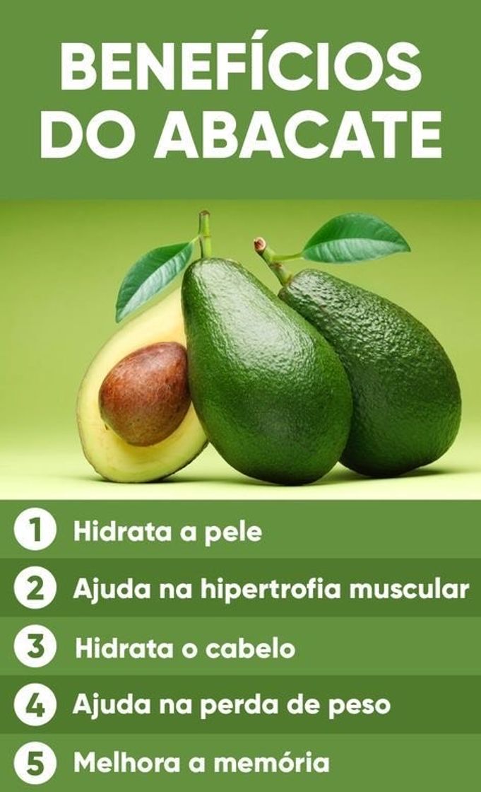 Moda Benefícios do Abacate 🥑 