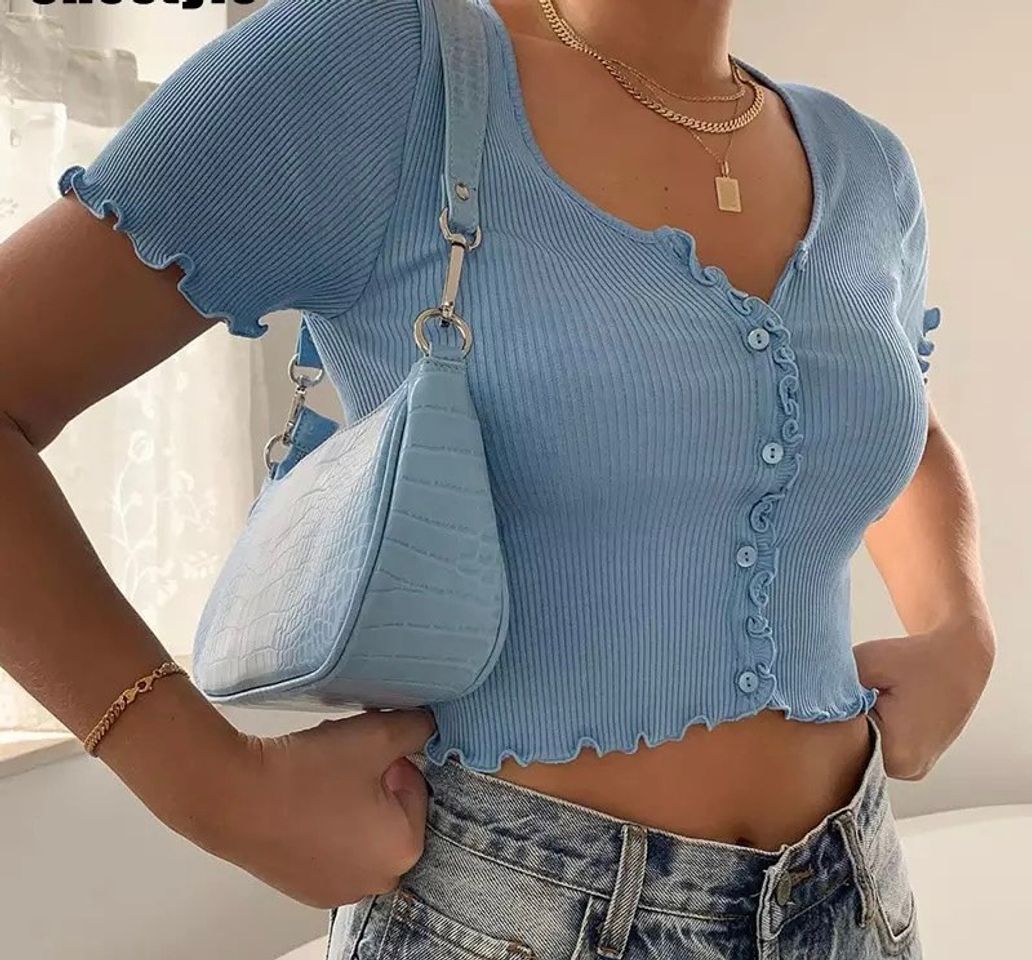 Fashion blue Top 💙