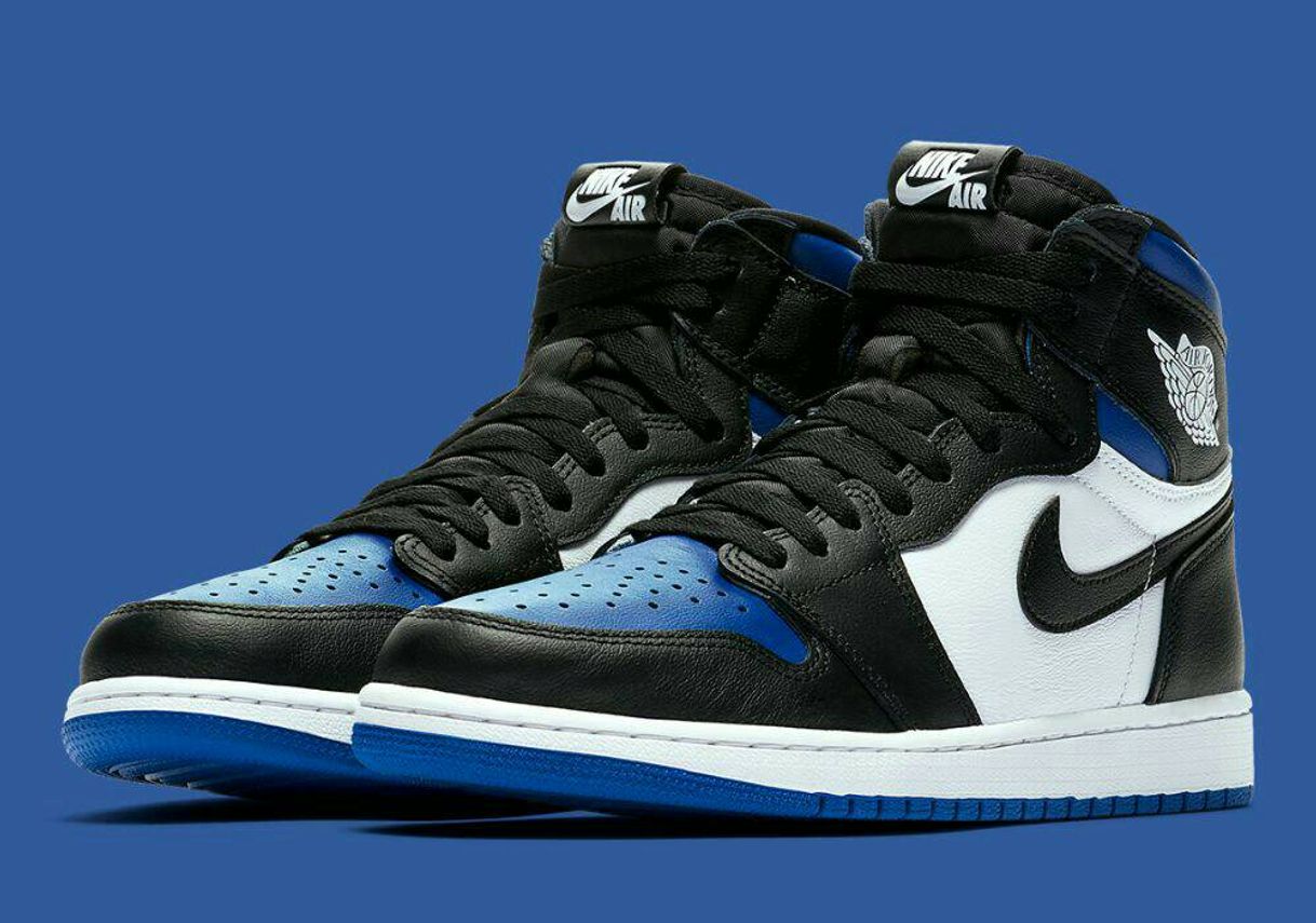 Moda Air Jordan 1 'royal toe'