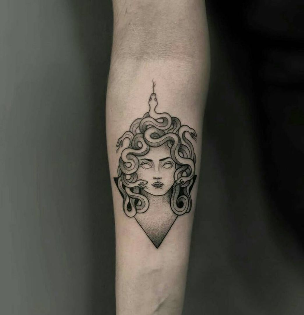 Moda Tattoo medusa