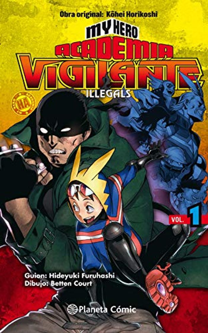 Book My Hero Academia Vigilante Illegals nº 01