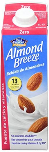 Almond Breeze Bebida de Almendra Zero - Paquete de 6 x 1000