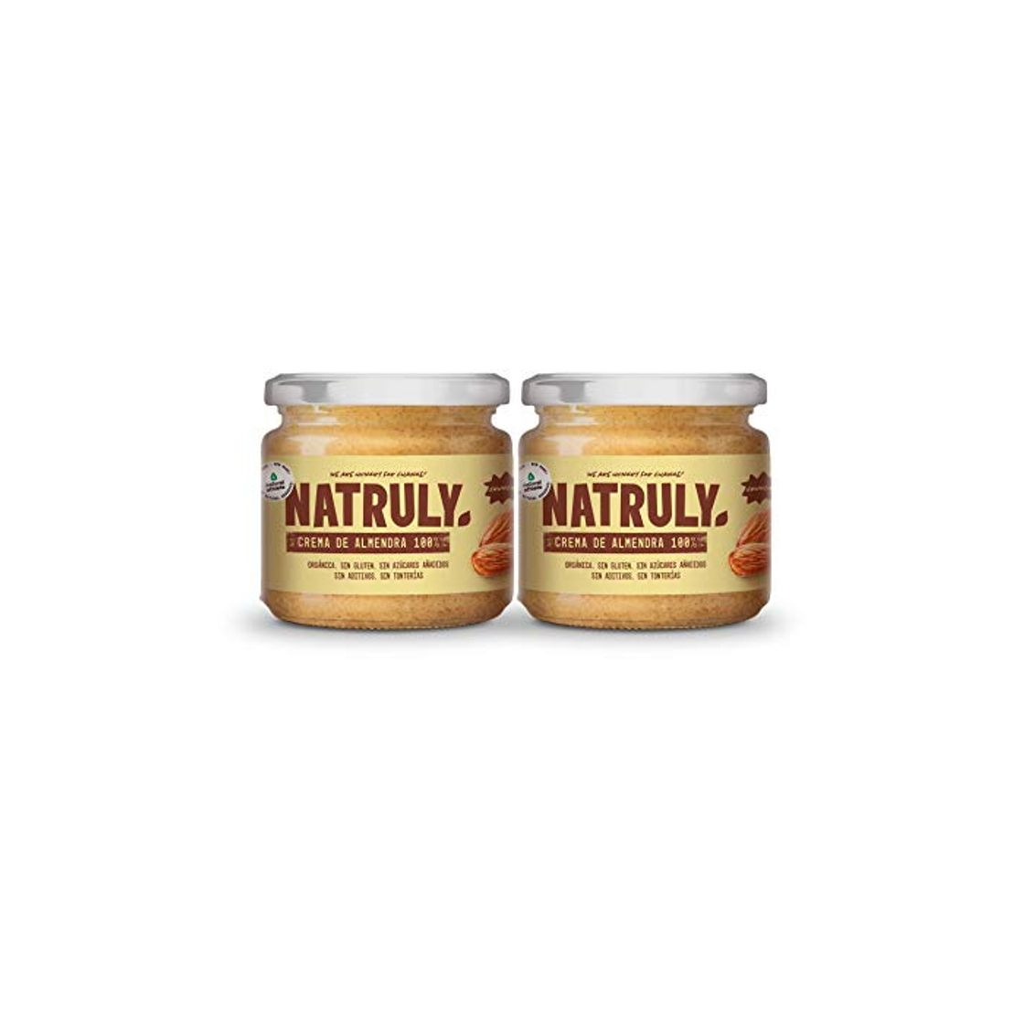 Producto NATRULY Crema de Almendras Orgánica Crunchy