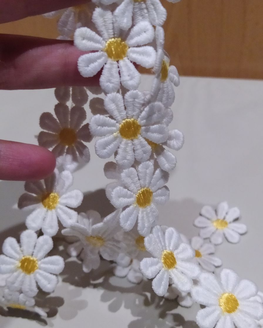 Social Tira encaje flores