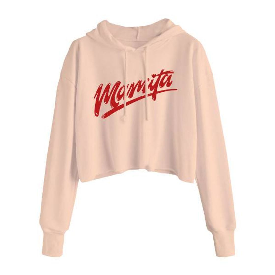 Fashion Crop top Hoodie Mamita