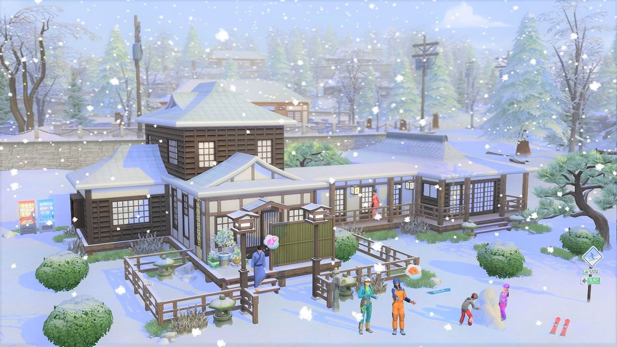 Videojuegos The Sims 4: Snowy Escape