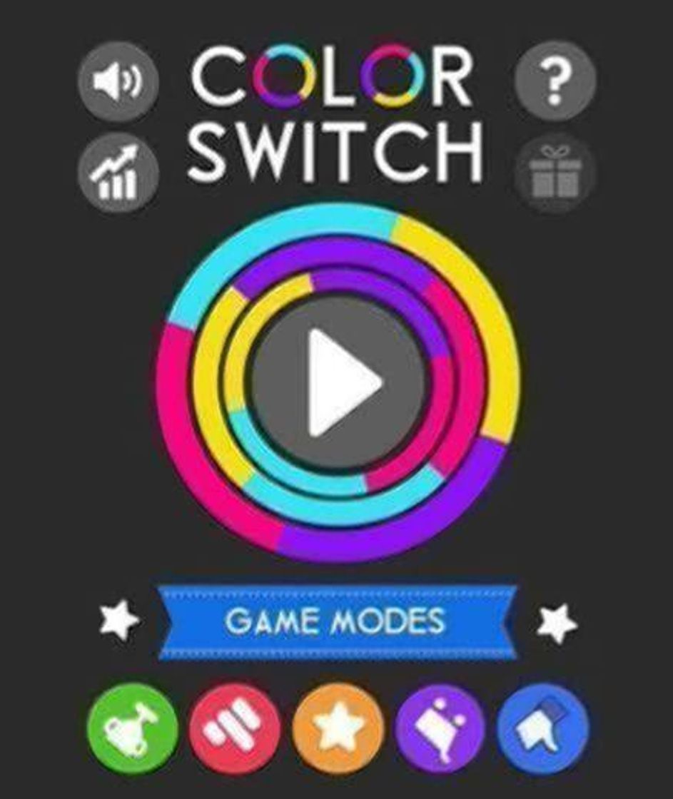 Videogames Switch Color