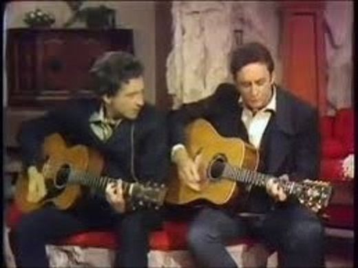 Bob Dylan & Johnny Cash - Girl from the North Country