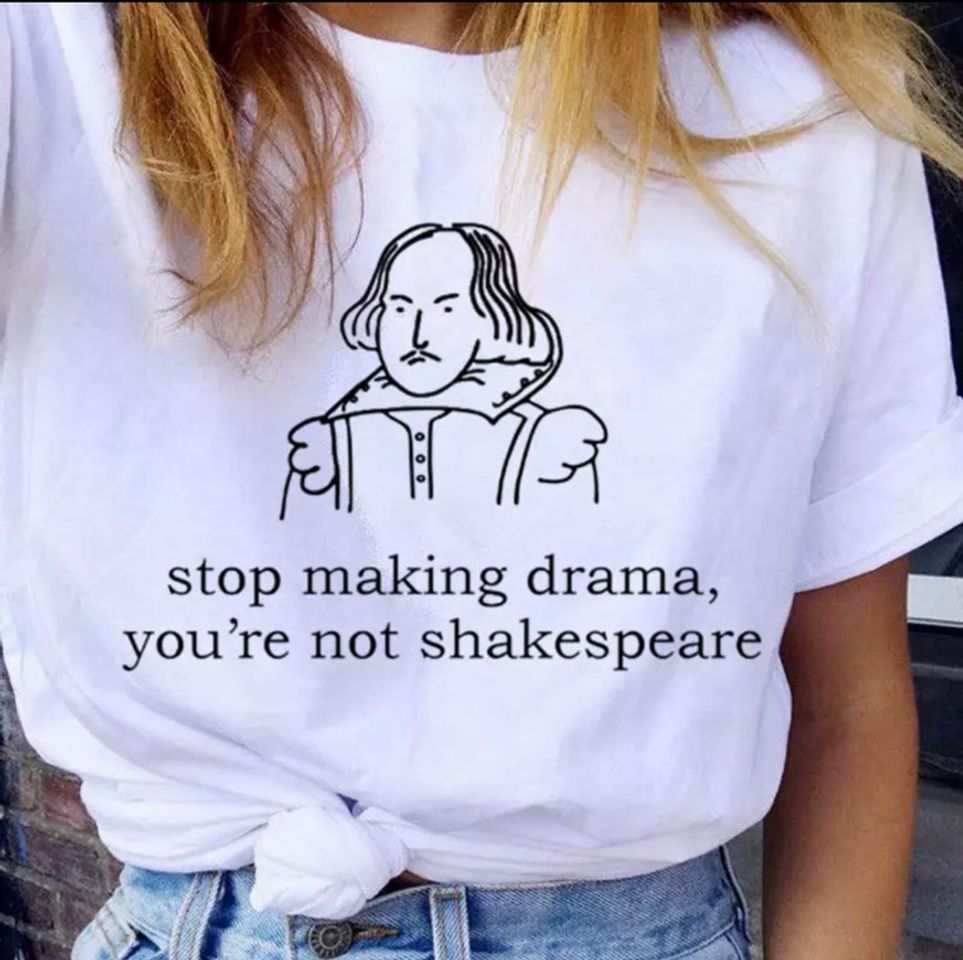 Fashion Camiseta Drama