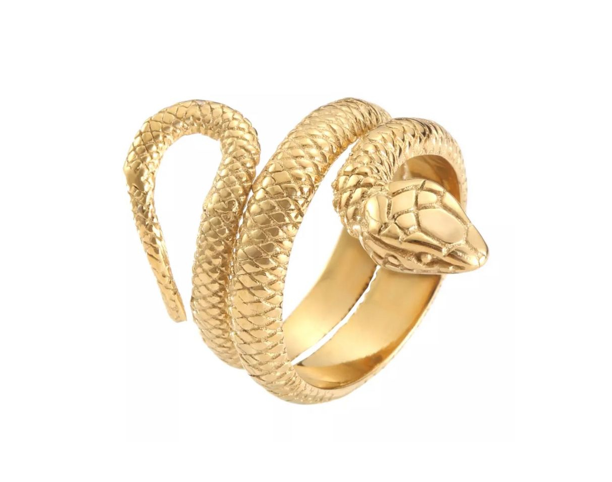 Moda Anillo de serpiente