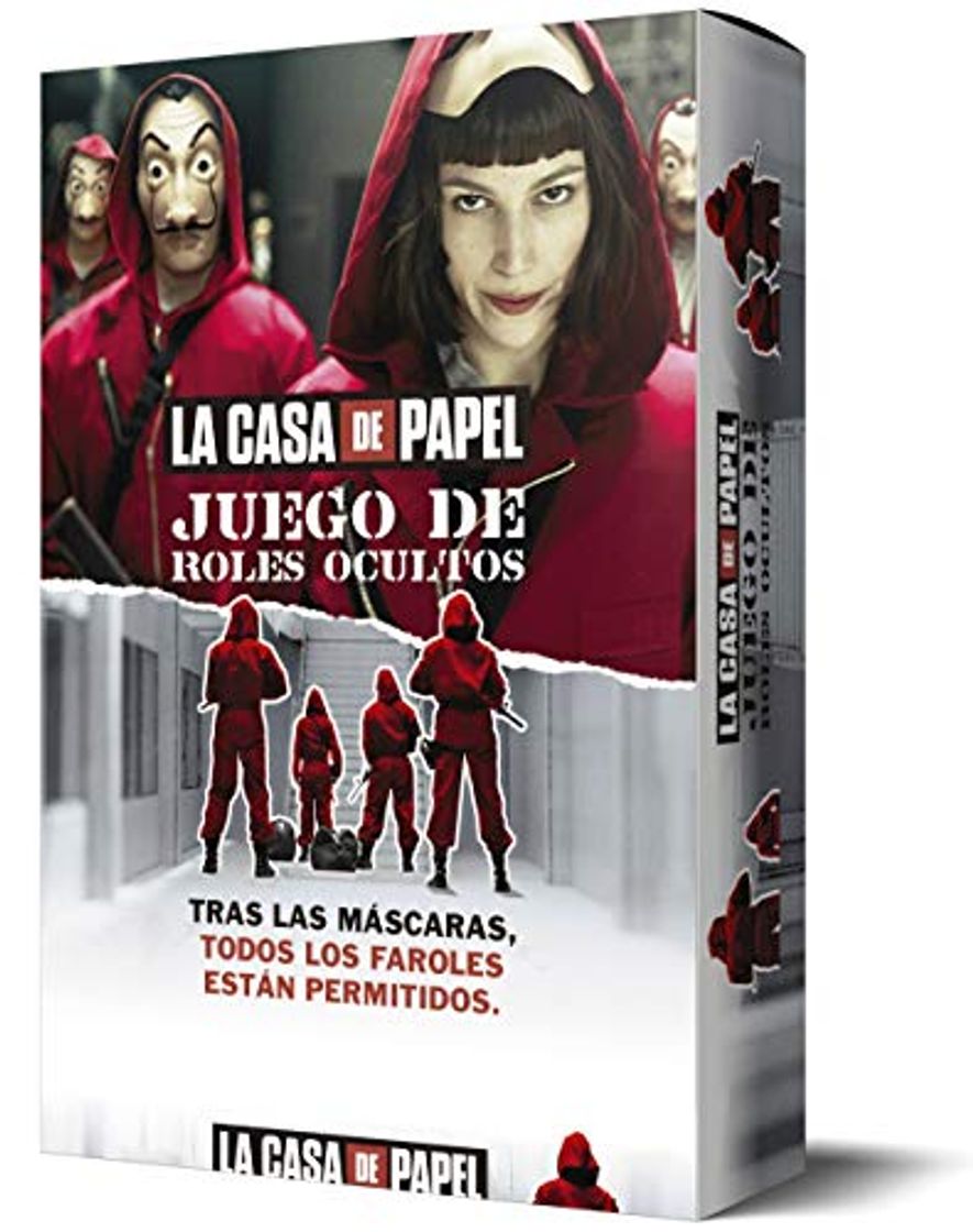 Libro LA CASA DE PAPEL. Juego de roles ocultos