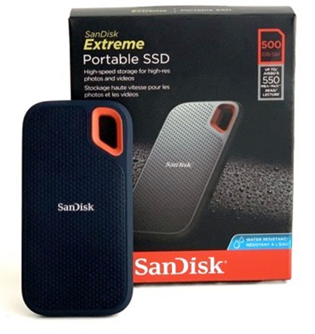 Producto SSD Extreme Portable 500GB SanDisk