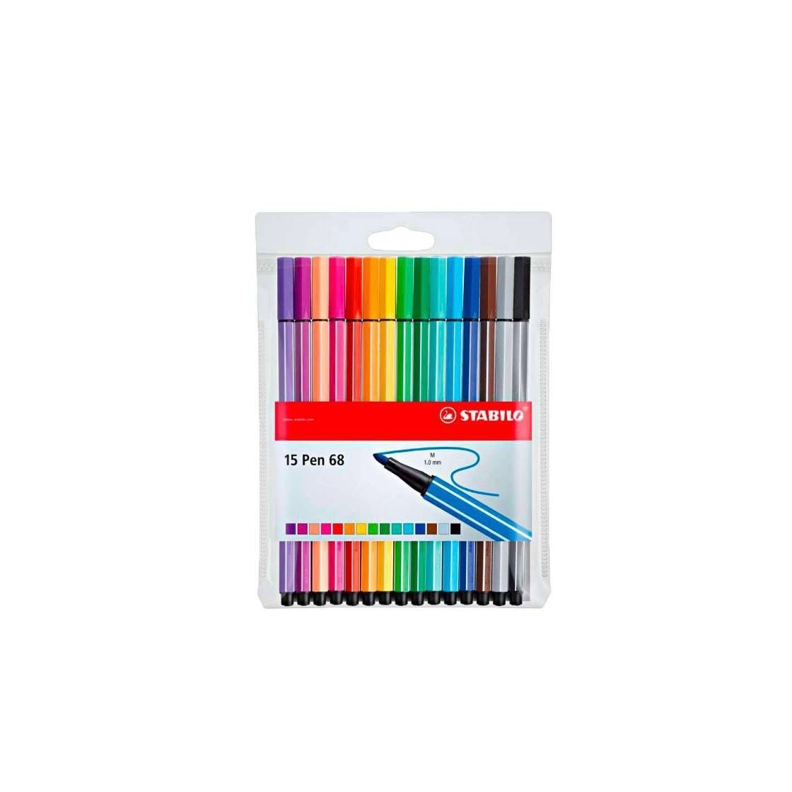 Products Caneta Hidrográfica Pen 68 15 Cores