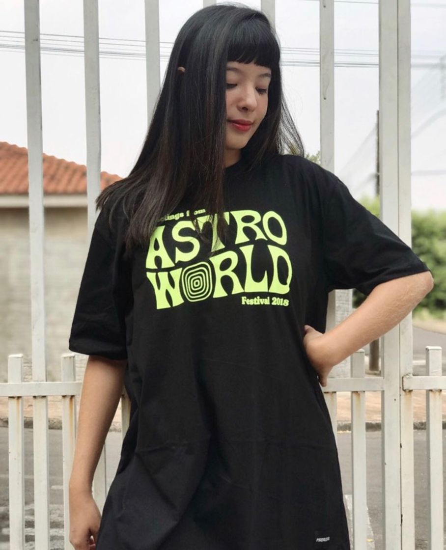 Moda Camiseta Astro World 