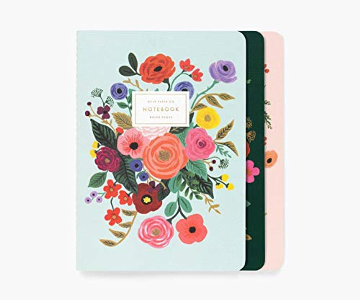 Productos Rifle Paper Co - Cuaderno con forro cosido