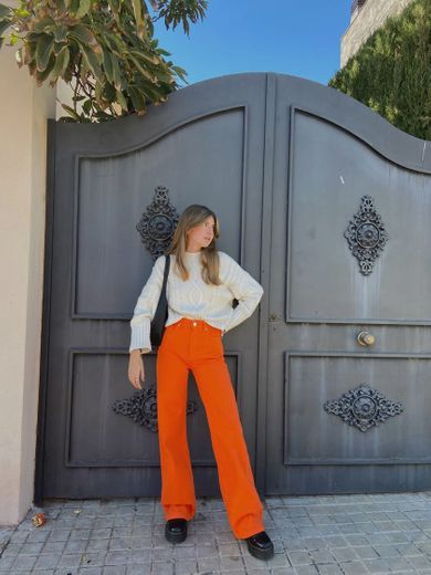 Jeans naranja