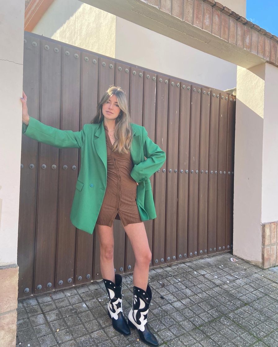 Social Vestido marron