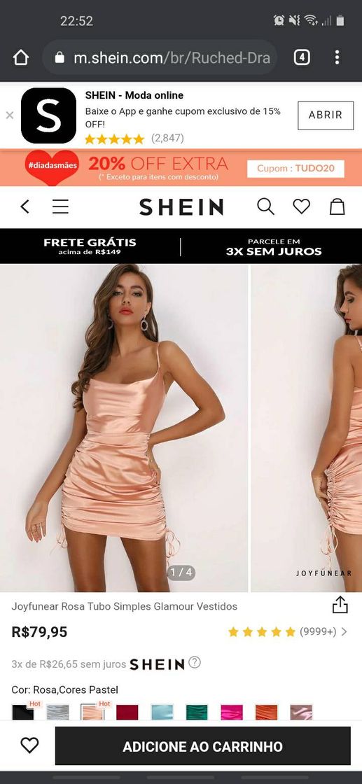 Fashion Vestido usado pelas famosas 🤩