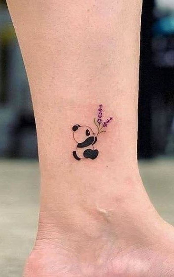 Fashion Tatuagem-panda 