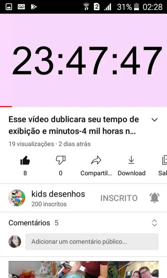 Fashion Esse vídeo dublicara seu tempo de exibição e minutos-4 mil horas ...