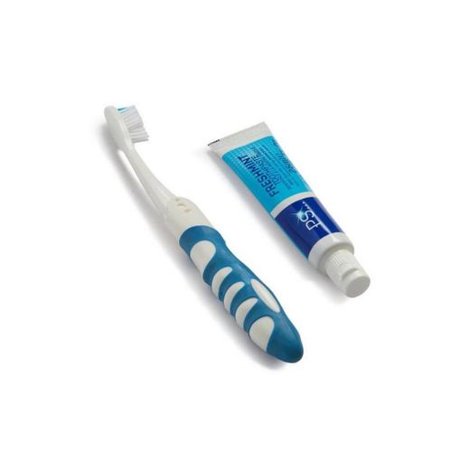 Conjunto escova e pasta dentes | Produtos de higiene pessoal ...