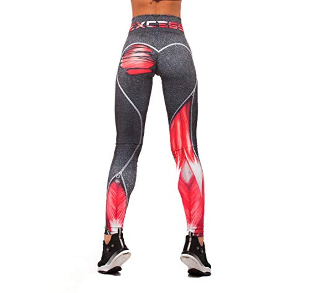 Fashion Excess Leggins Mujer Fitness Yoga Mallas Deportivo Pilates Running Gimnasio Maillot de Ciclismo Mochila Portatil de Regalos 3D Italiano Push up de Fiesta Mujer Sexy Músculo M