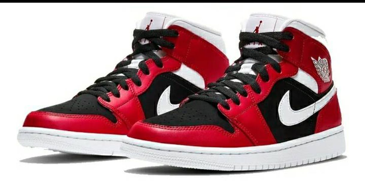 Fashion Tênis Air Jordan 1 Mid Wmns gym Red