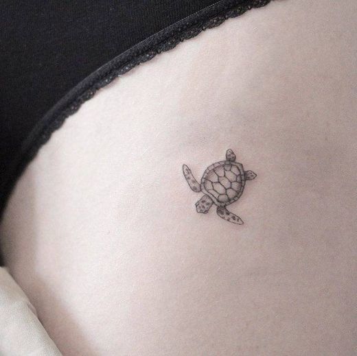 Tatuagem de tartaruga ✨
